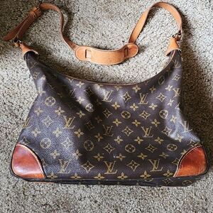Louis Vuitton Brown Monogram Shoulder Bag